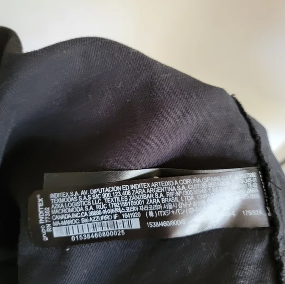 Zara mens Work Jacket size Small - Picture 8 of 9